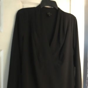 Black blouse size large